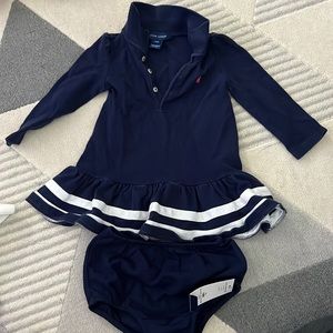 Ralph Lauren navy dress